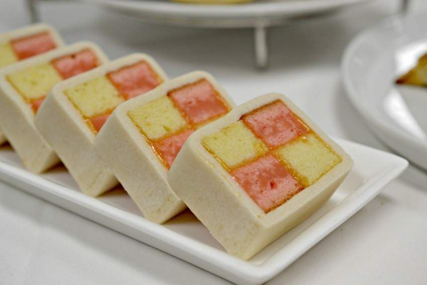 Battenberg cake Fairmont Empress