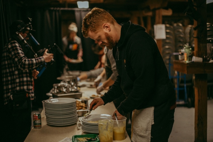 Photo of Saskatoon Prairie Grid Dinner by Erin Cook.